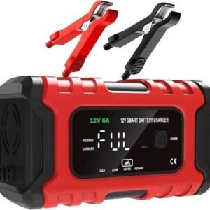 Smart Battery Charger & Maintainer 12V 6A